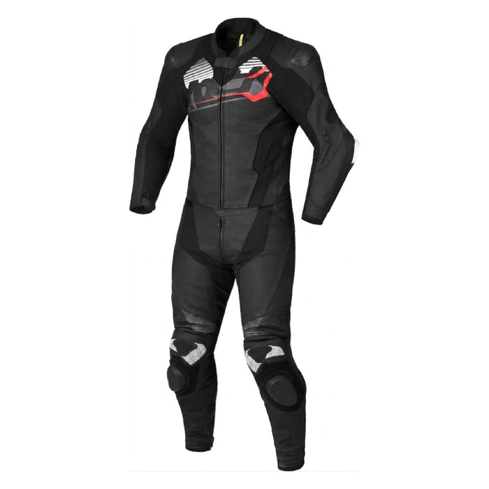 Two Piece Motorcycle Leather Suit