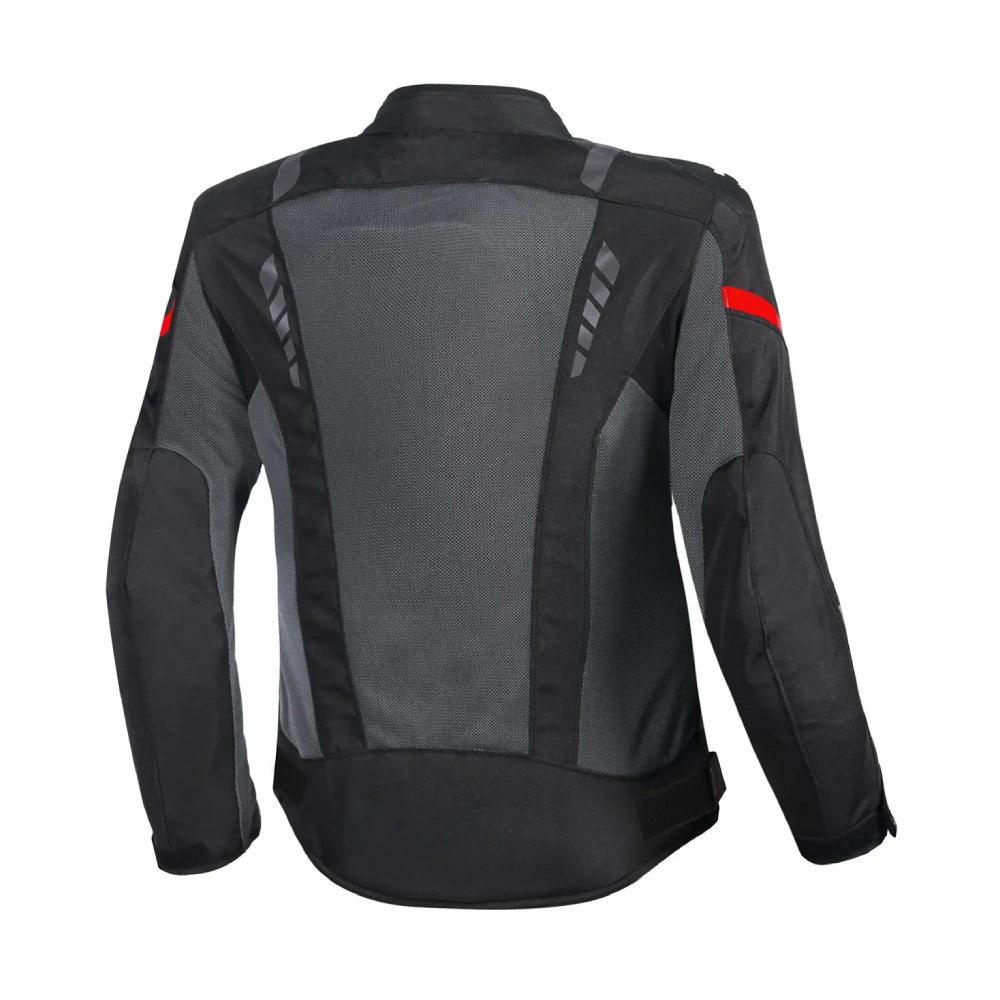 Air 2.0 Motorcycle Jacket Black Grey Red