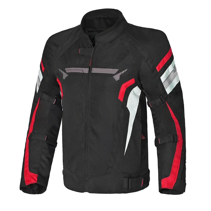 Man Textile Motorcycle Jacket Black
