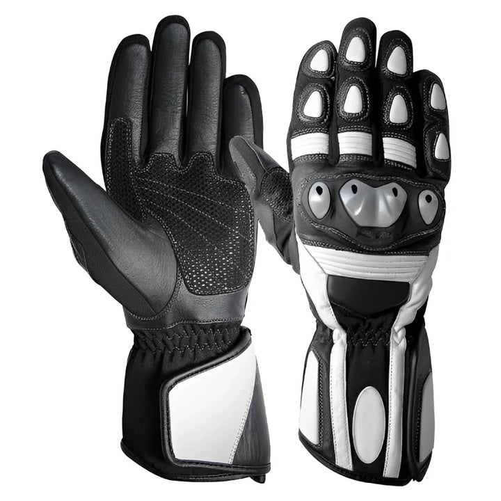 Custom Suit-Matching Racing Gauntlets – Matte Metallic Edition