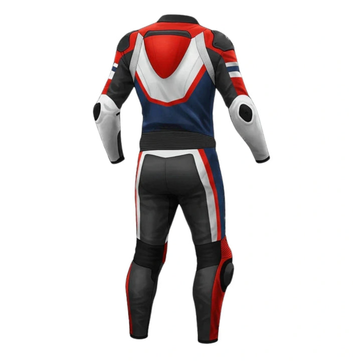 Pro GP Series One-Piece Leather Motorcycle Racing Suit