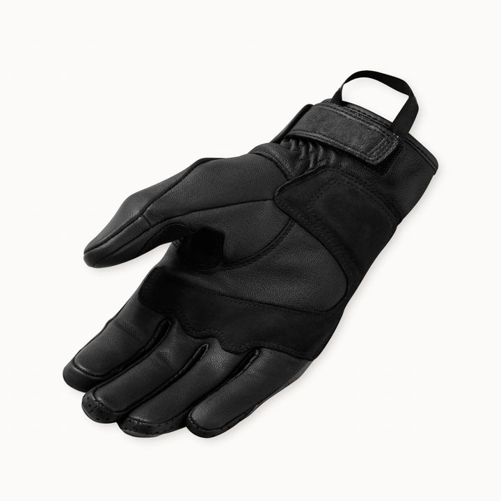 Pro-Street Leather Short Cuff Gloves - Black