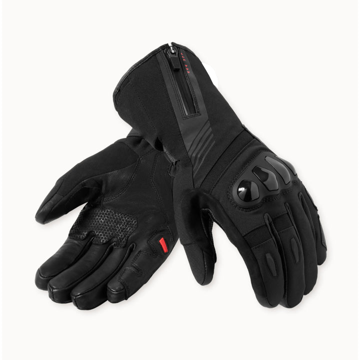 Pro-Touring Waterproof Zip-Cuff Winter Gloves - Black