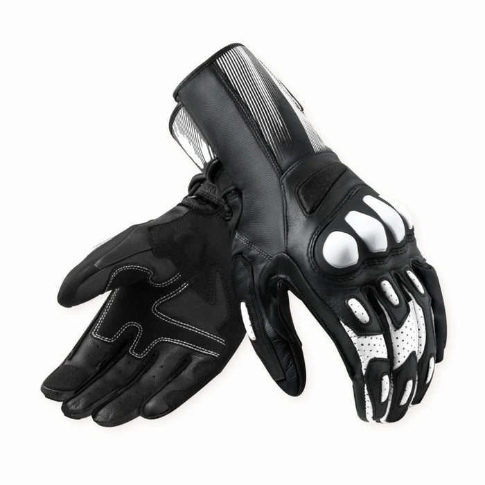 Pro-Track Leather Full Gauntlet Racing Gloves
