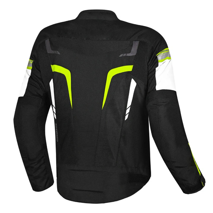 Men Motorcycle Textile Jacket Black