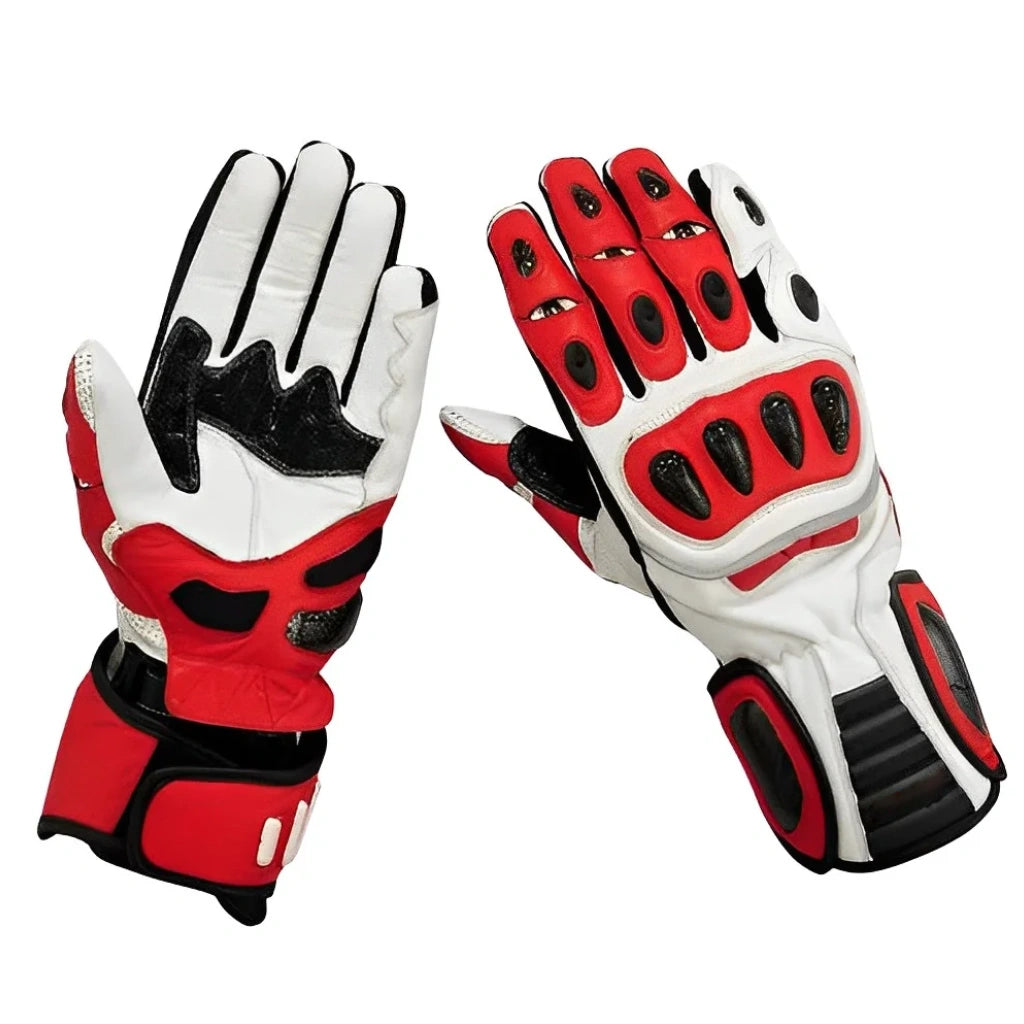Velocity Pro Leather Racing Gloves – Custom Suit-Matching Edition