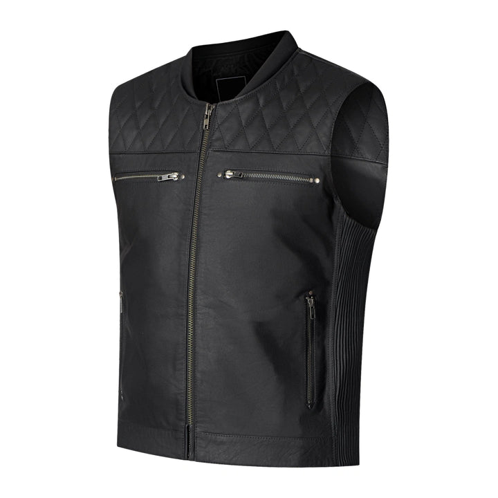 Dusk Leather Motorcycle Vest