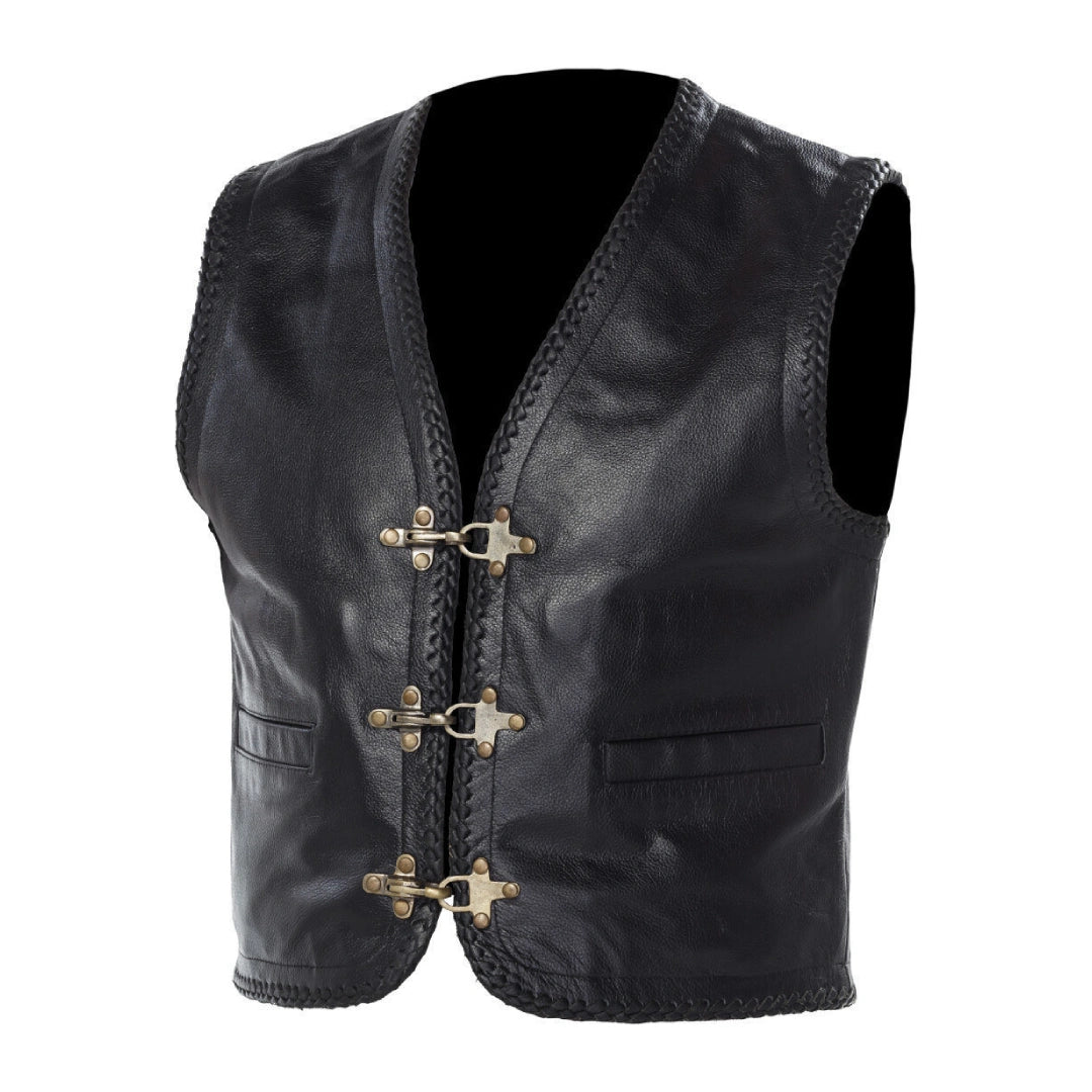 Sadic Leather Motorcycle Vest