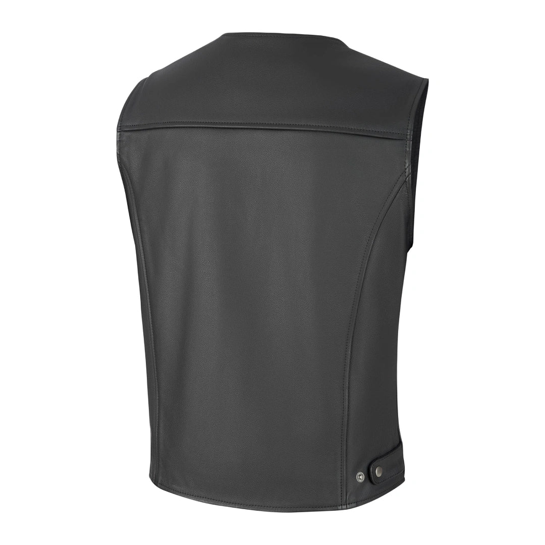 Vassbo Leather Motorcycle Vest