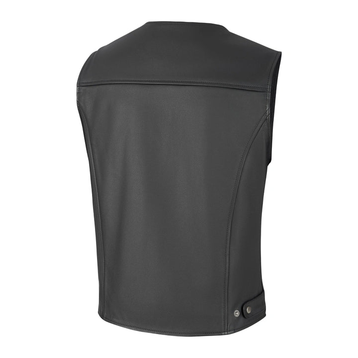 Vassbo Leather Motorcycle Vest
